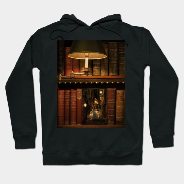 The Little Library Hoodie by vacuumslayer